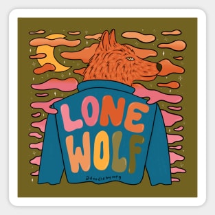 Lone Wolf Magnet